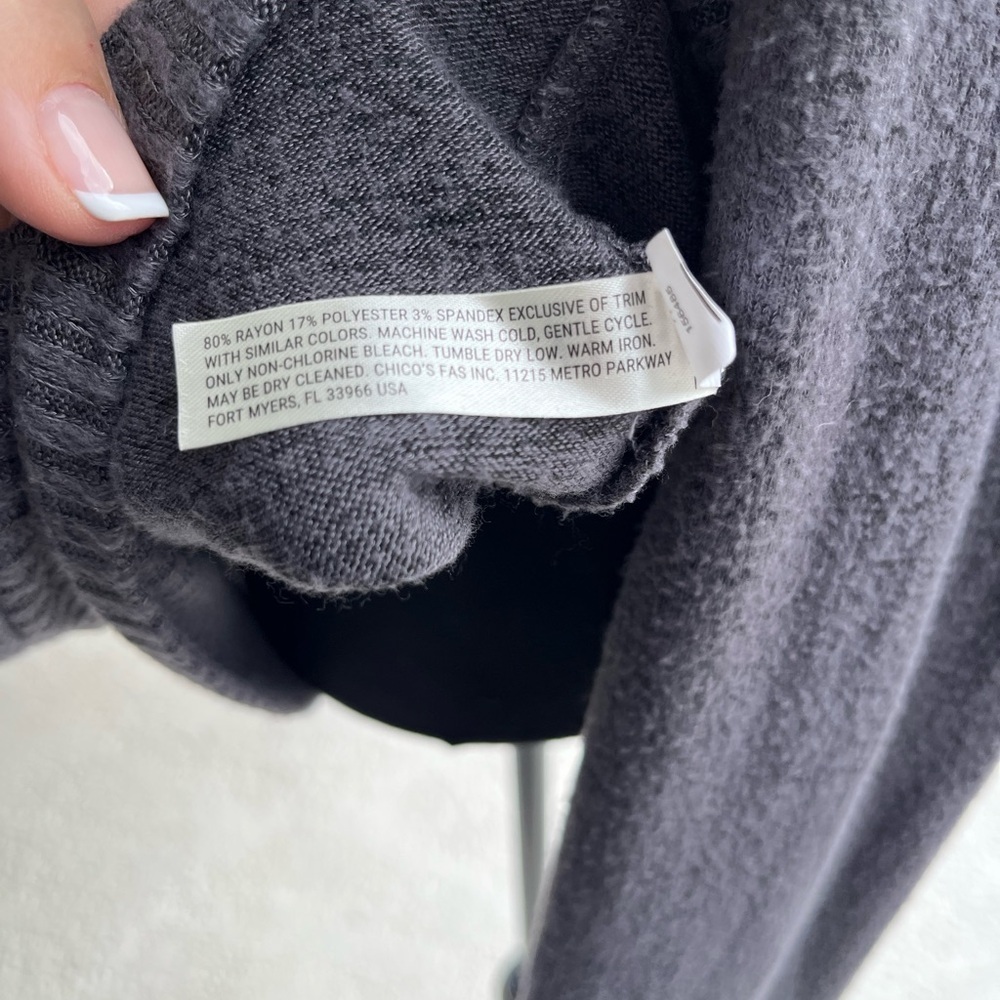 Soma Gray Hoodie Sweatshirt for Men - Picture 4 of 4